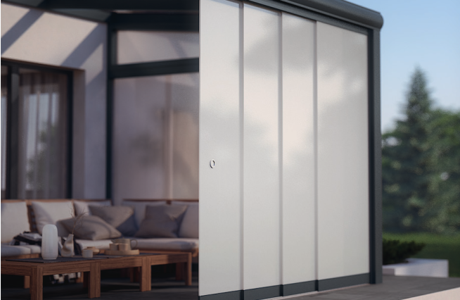 Satinato Schiebetür